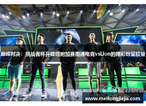巅峰对决：挑战者杯升降级附加赛南通电竞vsLion的精彩纷呈较量