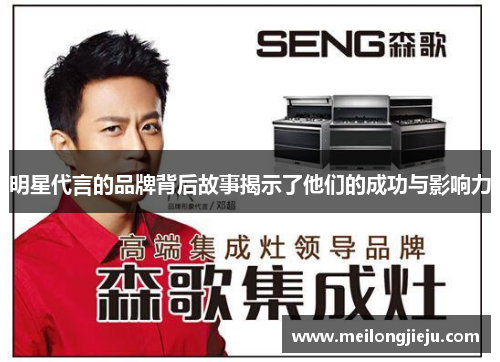 明星代言的品牌背后故事揭示了他们的成功与影响力
